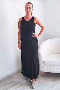 Letní černé šaty Yerse