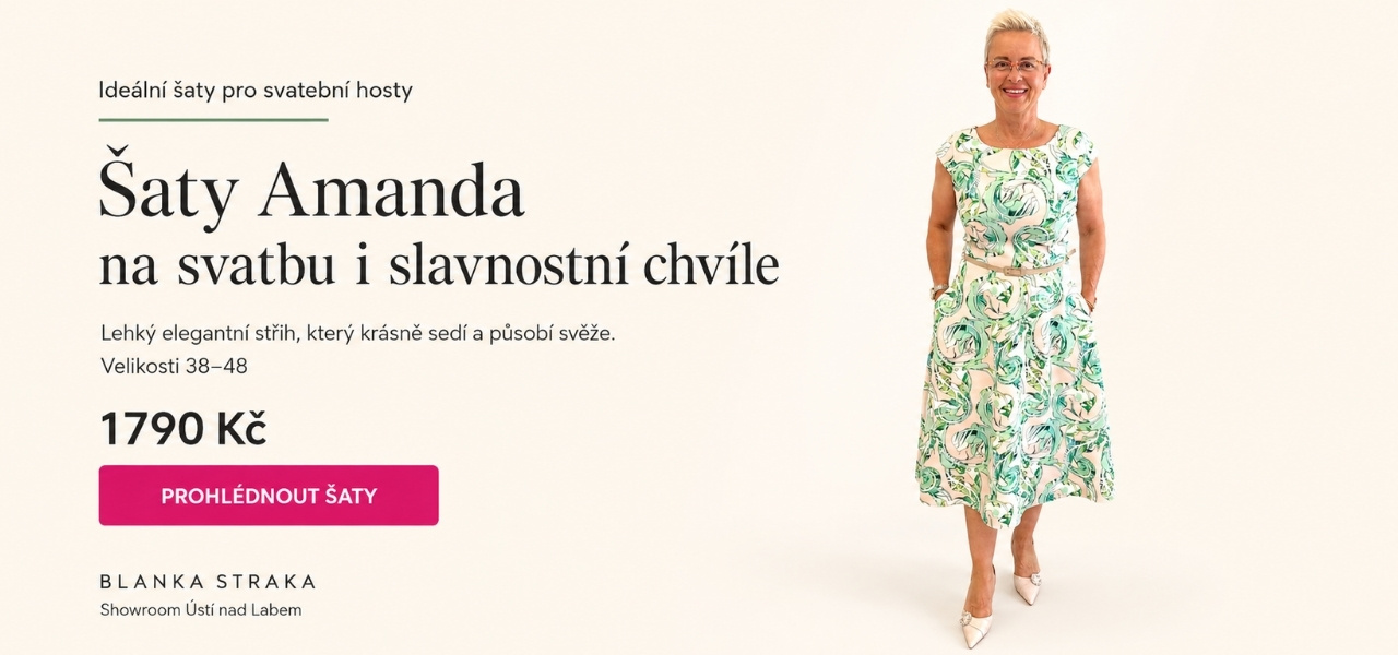 Šaty Amanda – na svatbu i slavnostní chvíle
