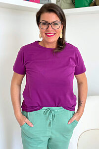 Basic triko fialové