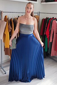 Dlouhá plisovaná sukně A&A Collection