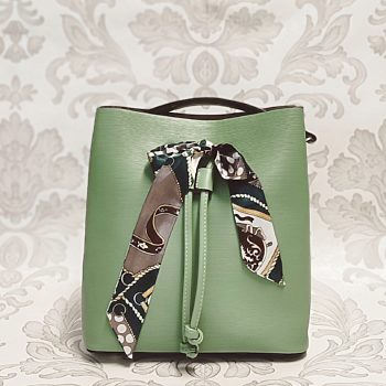 Zelená kabelka s mašlí Gallantry