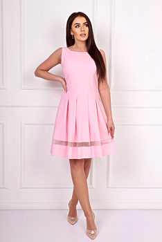 Růžové letní šaty Beata