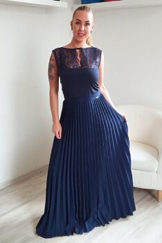 Dlouhá plisovaná sukně A&A Collection