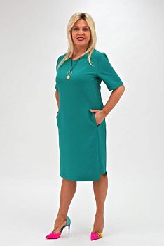 Zelené pouzdrové šaty Roxana Amelia