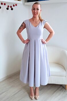Světle fialové šaty A&A Collection