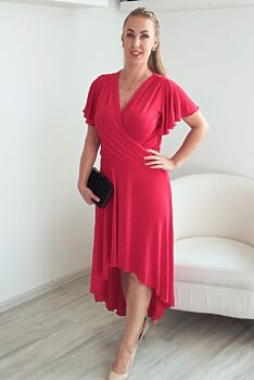 Červené večerní šaty Nuance
