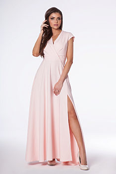 Společenské šaty Marconi Afrodita pudrově růžové