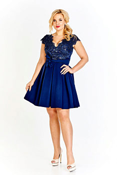 Tmavě modré šaty Bosca Fashion Flynn