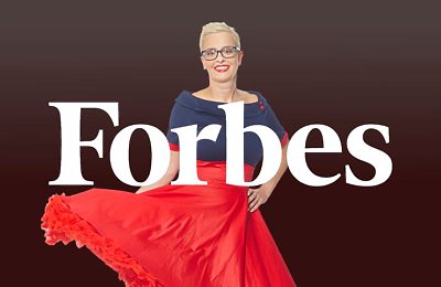 Blanka Straka v časopise Forbes