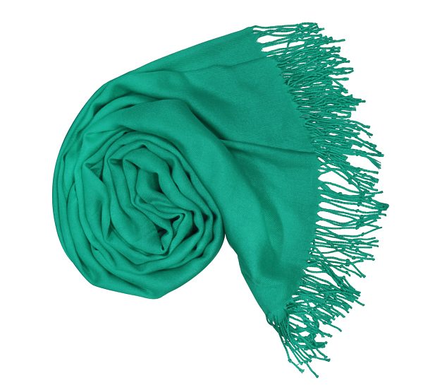 Dámský šál smaragdově zelený Carlo Romani