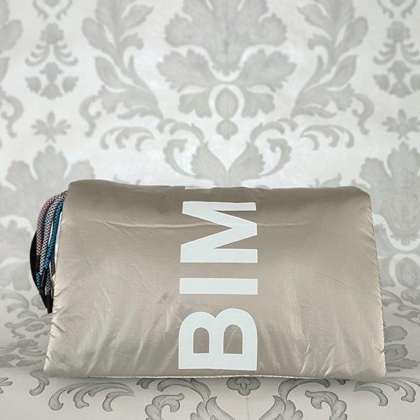 Béžově metalická měkká kabelka BIM Y BAM