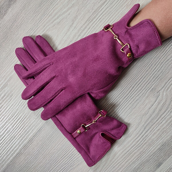 Růžové rukavice MM Sweet