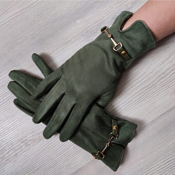 Zelené rukavice MM Sweet