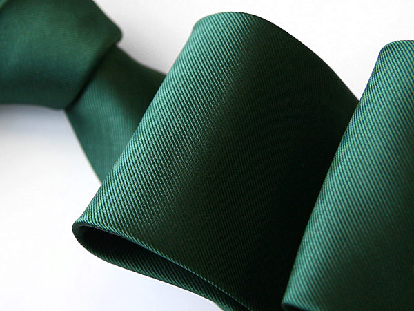 Pánská kravata tmavě zelená