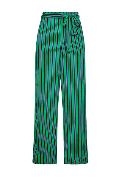 Zelené kalhoty s modrými pruhy Smashed Lemon