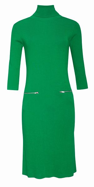 Zelené šaty s rolákem Smashed Lemon Adrienne