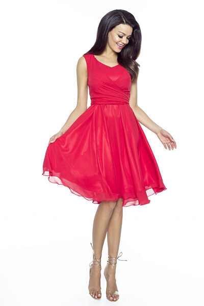 Červené šaty Kartes Paola