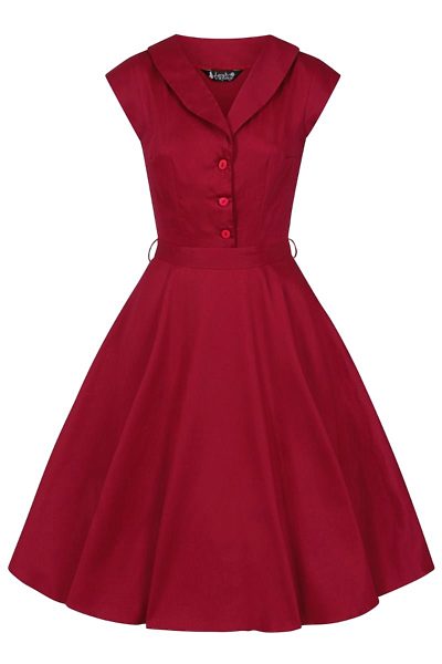Červené šaty Lady V London Florence