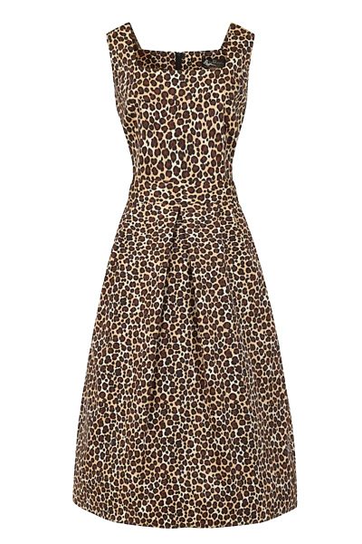 Leopardí šaty Lady V London Midi