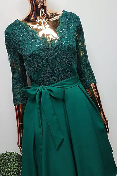 Zelené společenské šaty Bosca Fashion Gaia