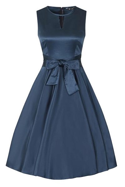 Modré šaty Lady V London Rose