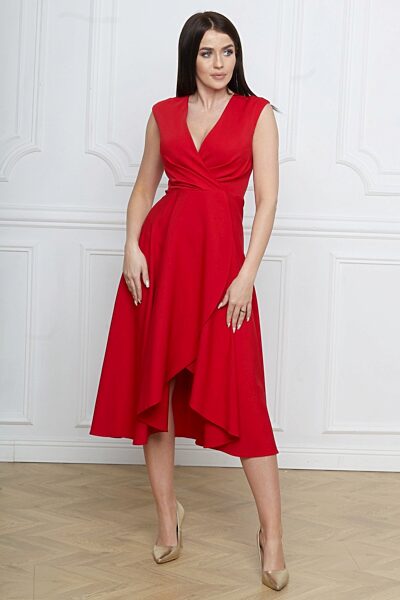 Červené společenské šaty Bosca Greta