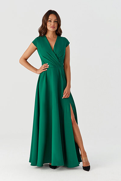 Zelené společenské šaty Marconi Afrodita
