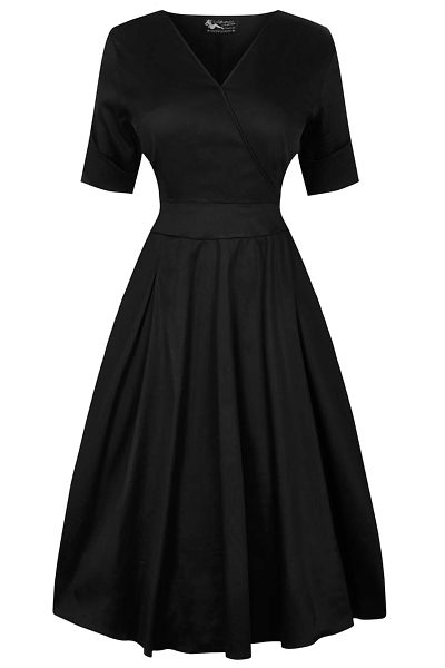 Černé šaty Lady V London Estella