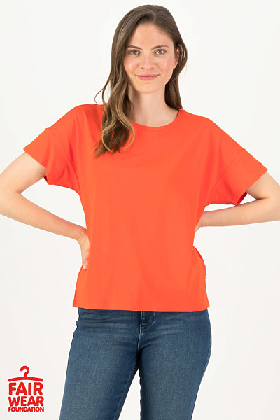 Oranžové tričko Blutsgeschwister Anneke